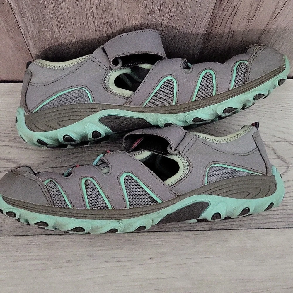 Merrell Hyrdo H20 Womens 5M Hiking Sandal Leather Waterproof‎ Adustable Strap